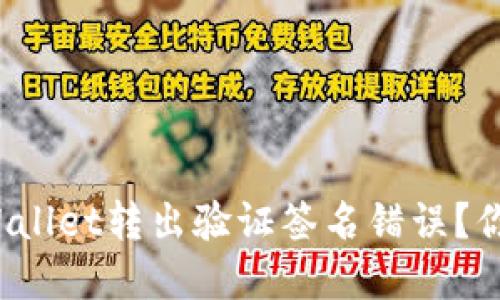 如何解决TPWallet转出验证签名错误？你也遇到过吗？