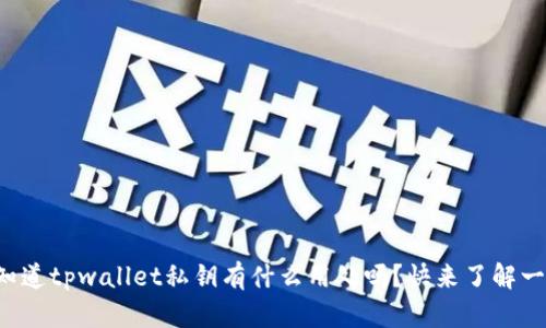 你知道tpwallet私钥有什么用处吗？快来了解一下！